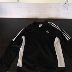 an adidas zip up athletic jacket